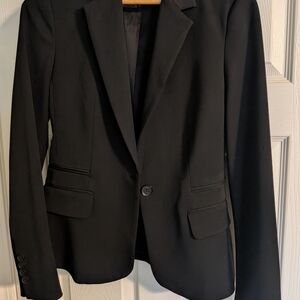 Express Classic Black Suit Jacket